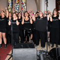 Mit ganzem Körpereinsatz: Der Metalchor e.V. singt Rock- und Metalsongs in Chorversionen. Mit ganzem Körpereinsatz: Der Metalchor e.V. singt Rock- und Metalsongs in Chorversionen.